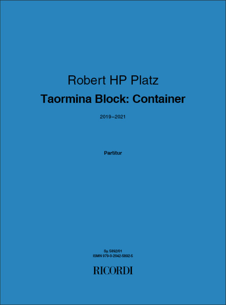 Taormina Block: Container