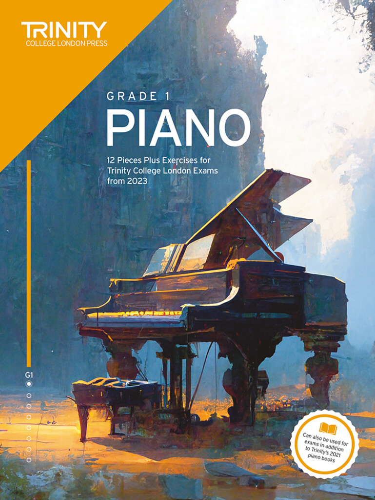 Piano Exam Pieces Plus Exercises 2023 Grade 1 : 12 Pieces for Trinity College London Exams from 2023