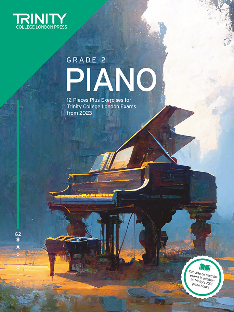 Piano Exam Pieces Plus Exercises 2023 Grade 2 : 12 Pieces for Trinity College London Exams from 2023