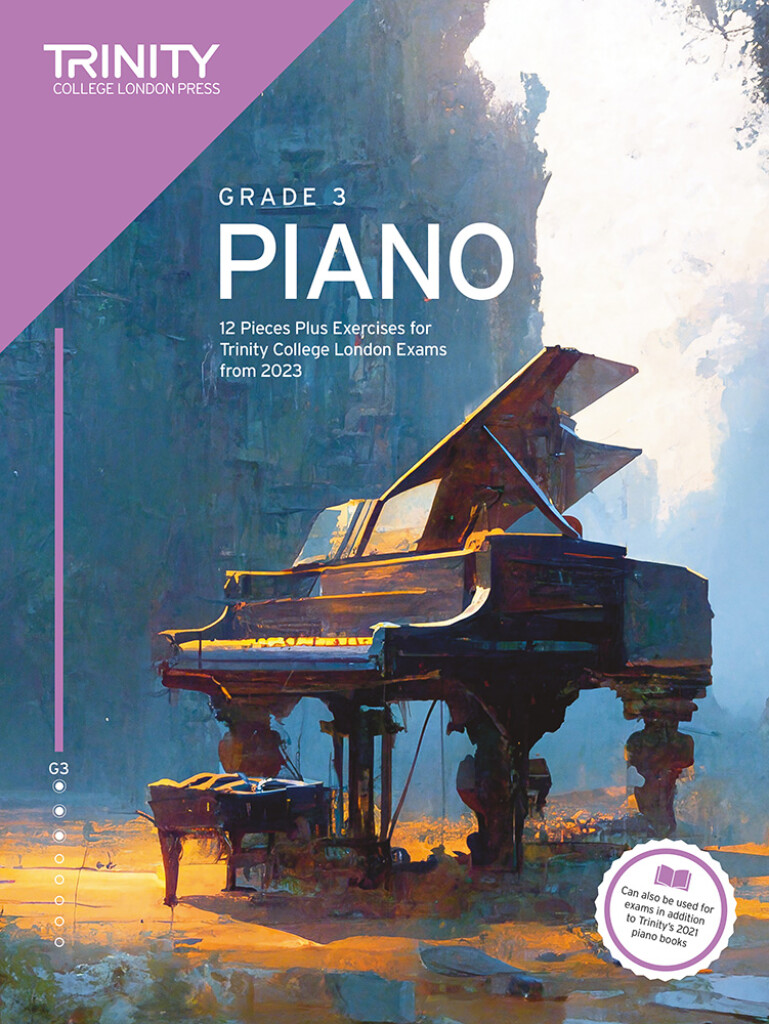 Piano Exam Pieces Plus Exercises 2023 Grade 3 : 12 Pieces for Trinity College London Exams from 2023