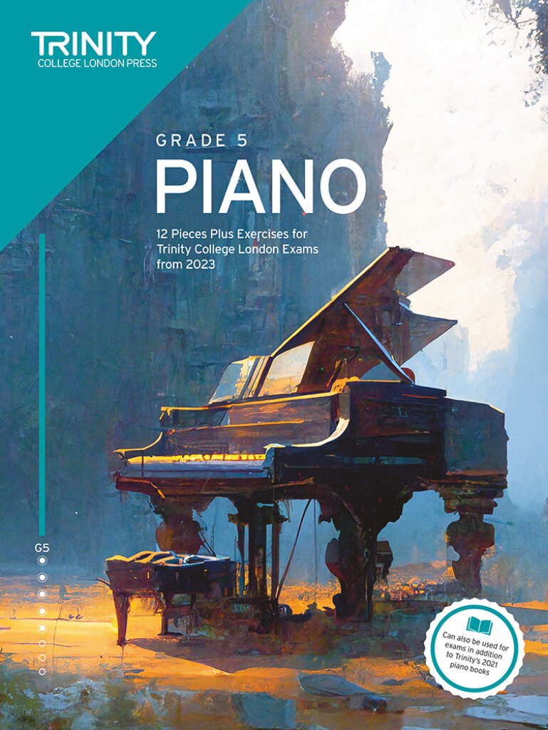Piano Exam Pieces Plus Exercises 2023 Grade 5 : 12 Pieces for Trinity College London Exams from 2023