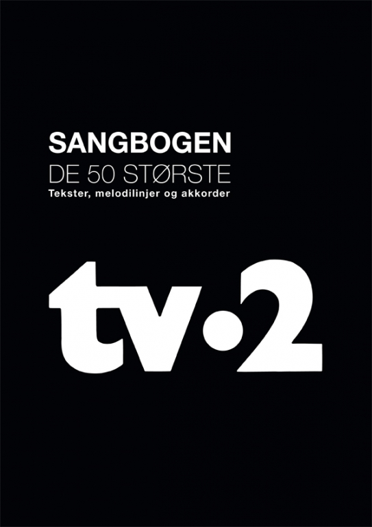 tv-2 Sangbogen tekster, noder og akkorder til de 50 strste