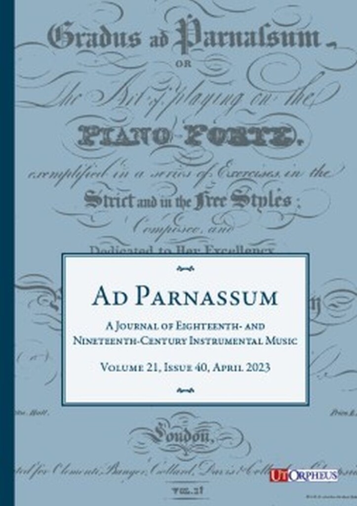 Ad Parnassum - Vol. 21 No. 40 : A Journal On Eighteenth- and Nineteenth Century Instrumental Music