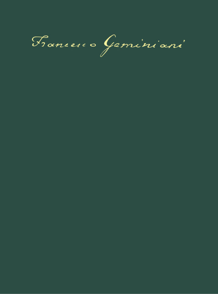 12 Sonatas for Violin and Figured Bass [Op. 1] : (1716) (H. 1-12)Appendix: Early Arrangements. Edizione critica