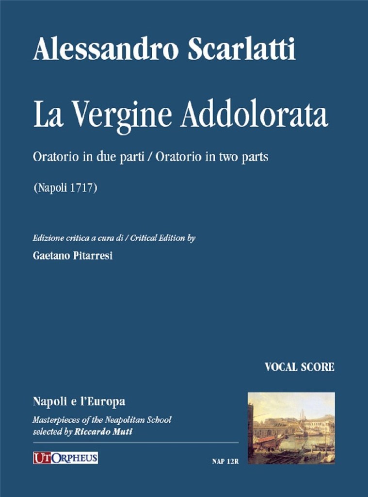 La Vergine Addolorata : Oratorio in due parti