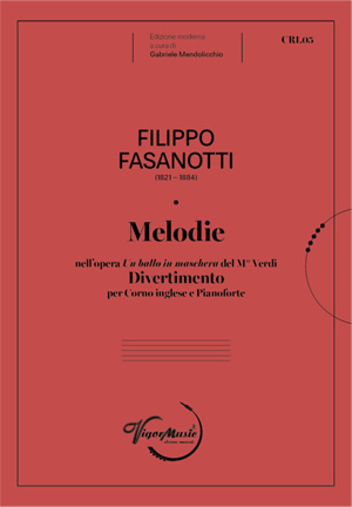 Melodie : nell?opera Un ballo in maschera del M° Verdi