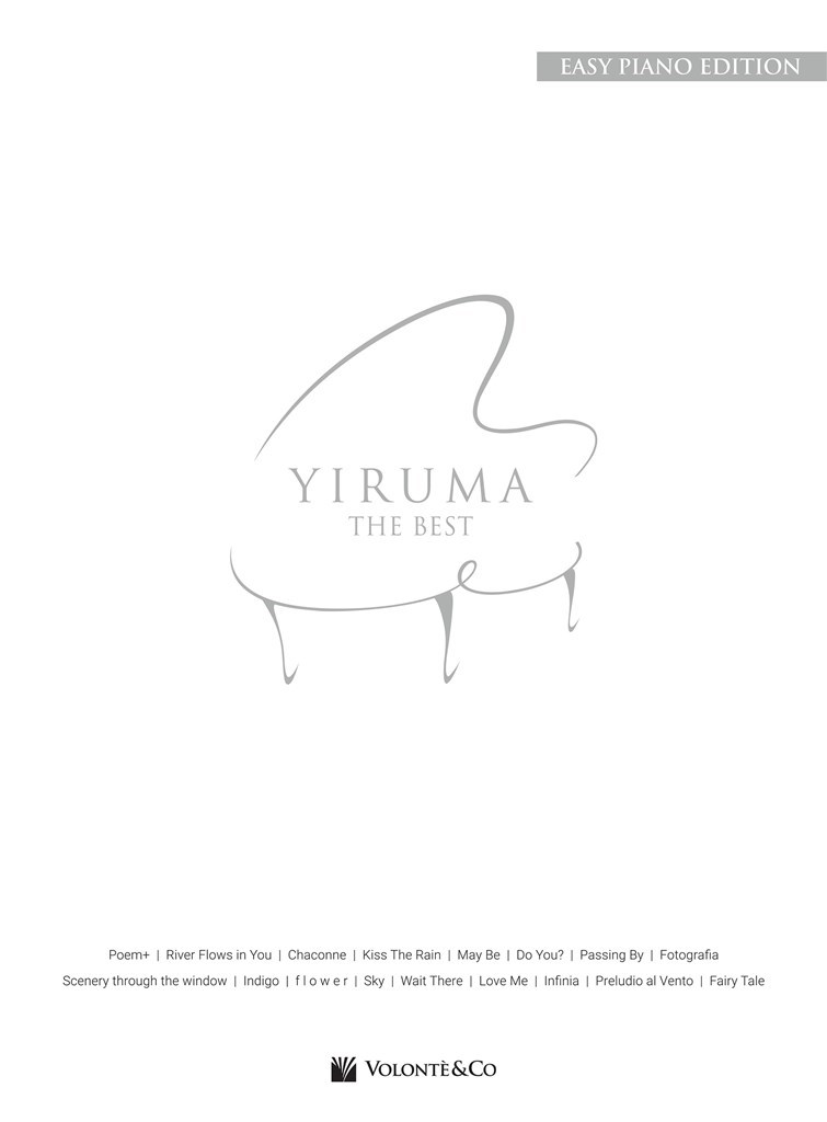 Yiruma The Best : Easy Piano Edition