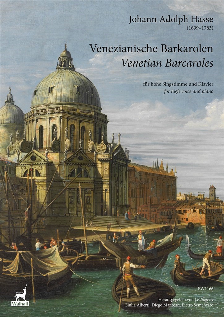 Venezianische Barkarolen : für hohe Singstimme und Klavier