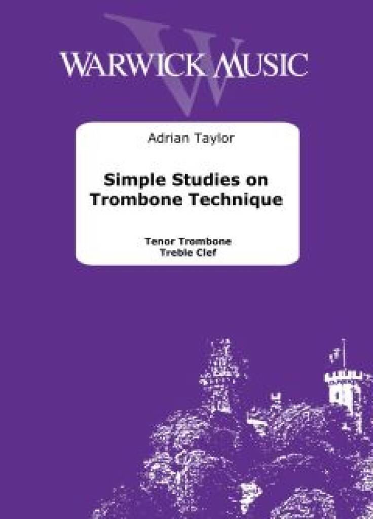 Simple Studies on Trombone Technique Treble Clef