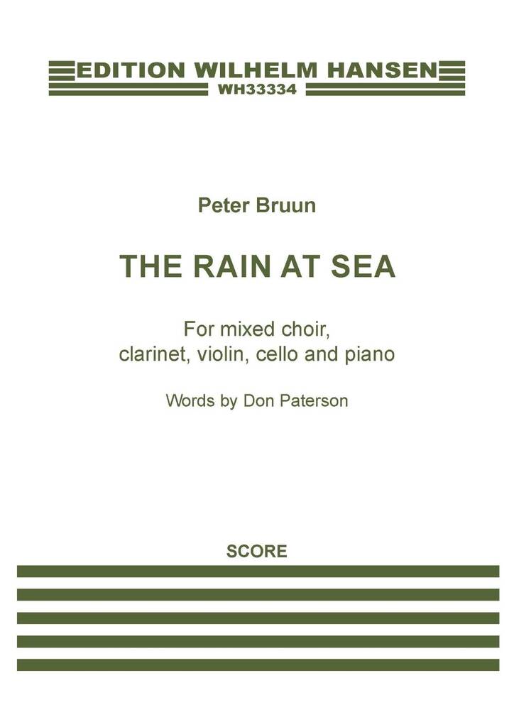 The Rain at Sea (Full Score)