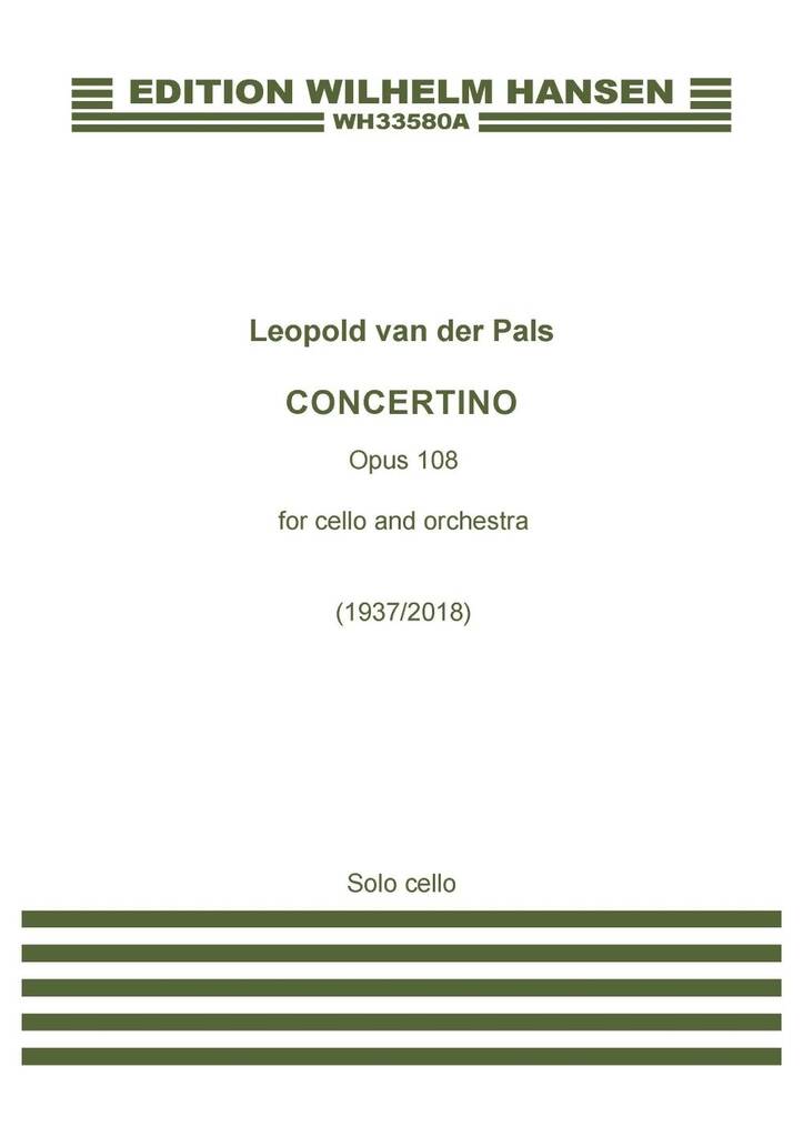 Concertino For Cello And Orchestra : Solo Part