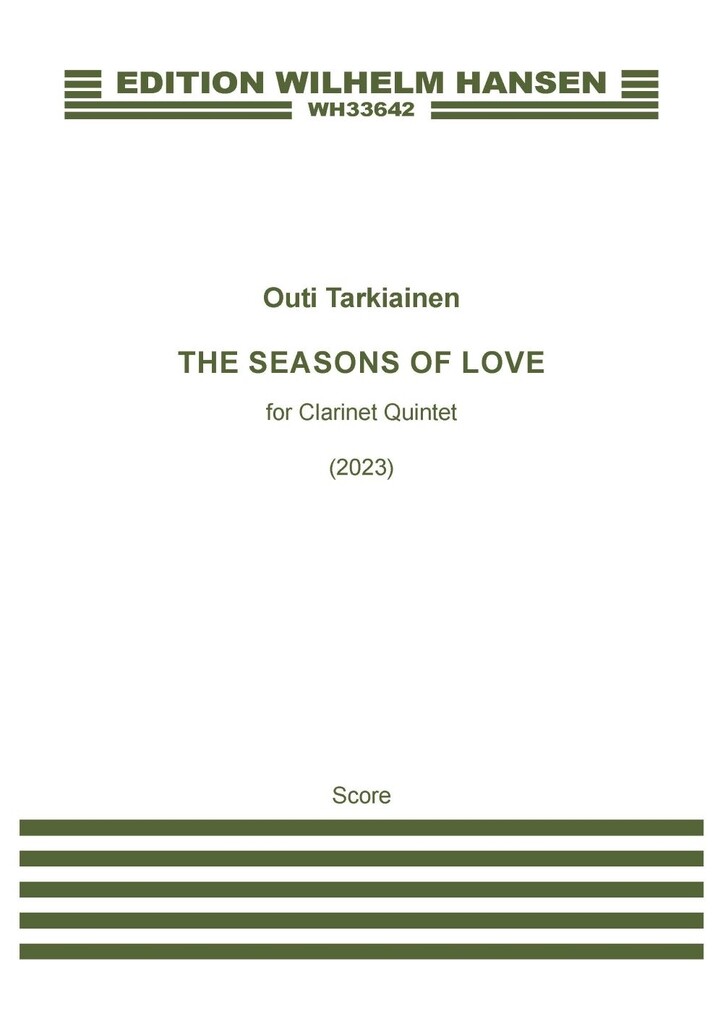 The Seasons Of Love (Clarinet Quintet)