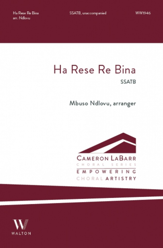 Ha Rese Re Bina : Traditional SeSotho and isiZulu