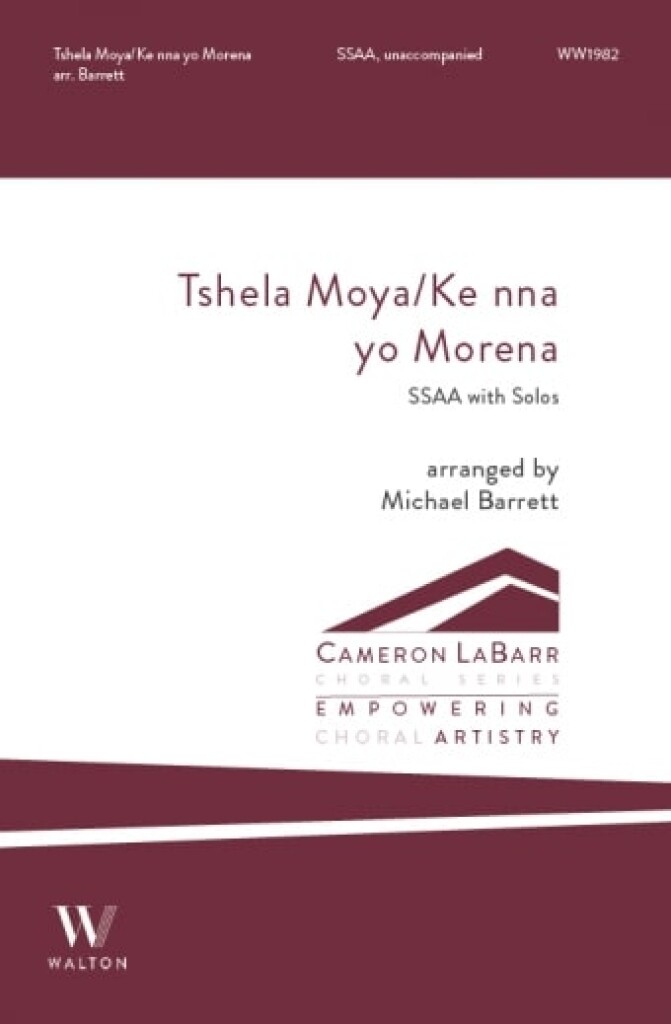 Tshela Moya Ke nna yo Morena : Traditional Sesotho