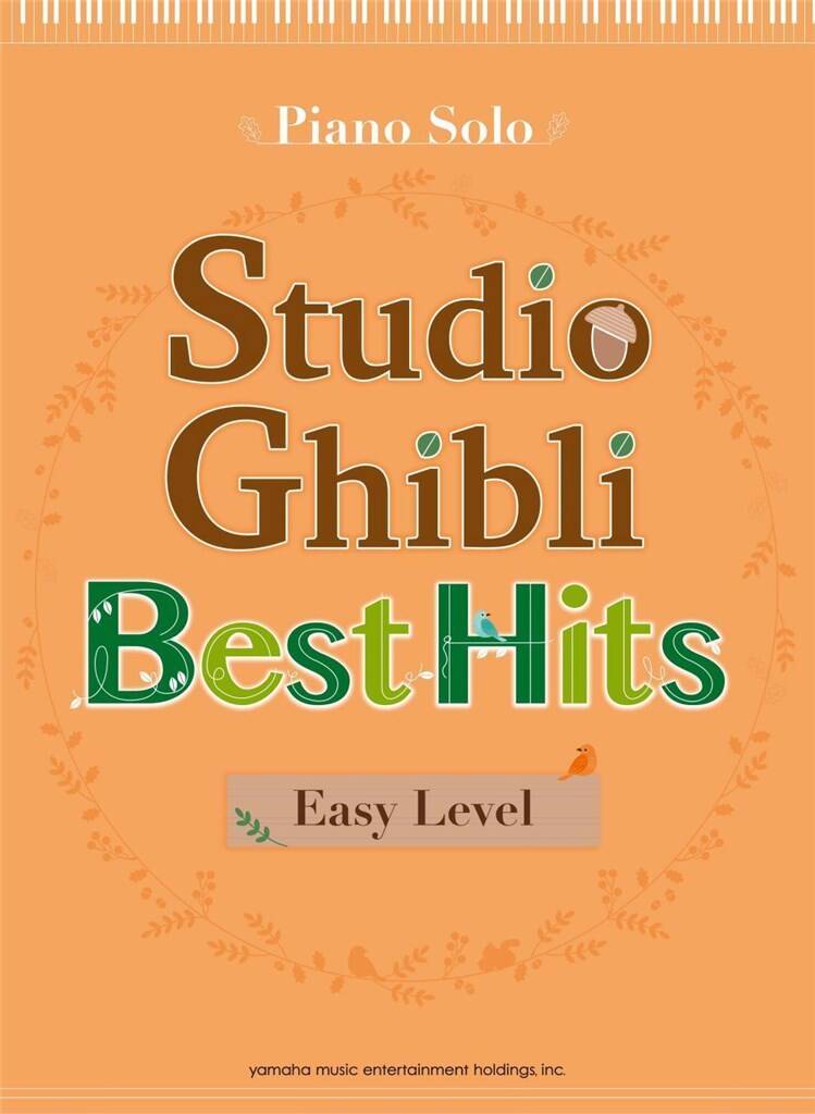 Studio Ghibli best hits 10 easy piano/english
