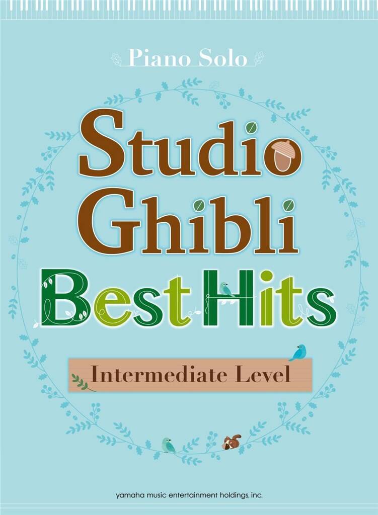 Studio Ghibli best hits 10 intermediate piano/english